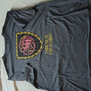 Game of thrones house of dragons shirt.